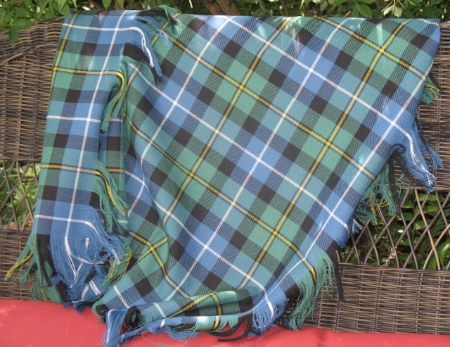 Scottish Lap Blanket In 13oz. Tartans - Click Image to Close